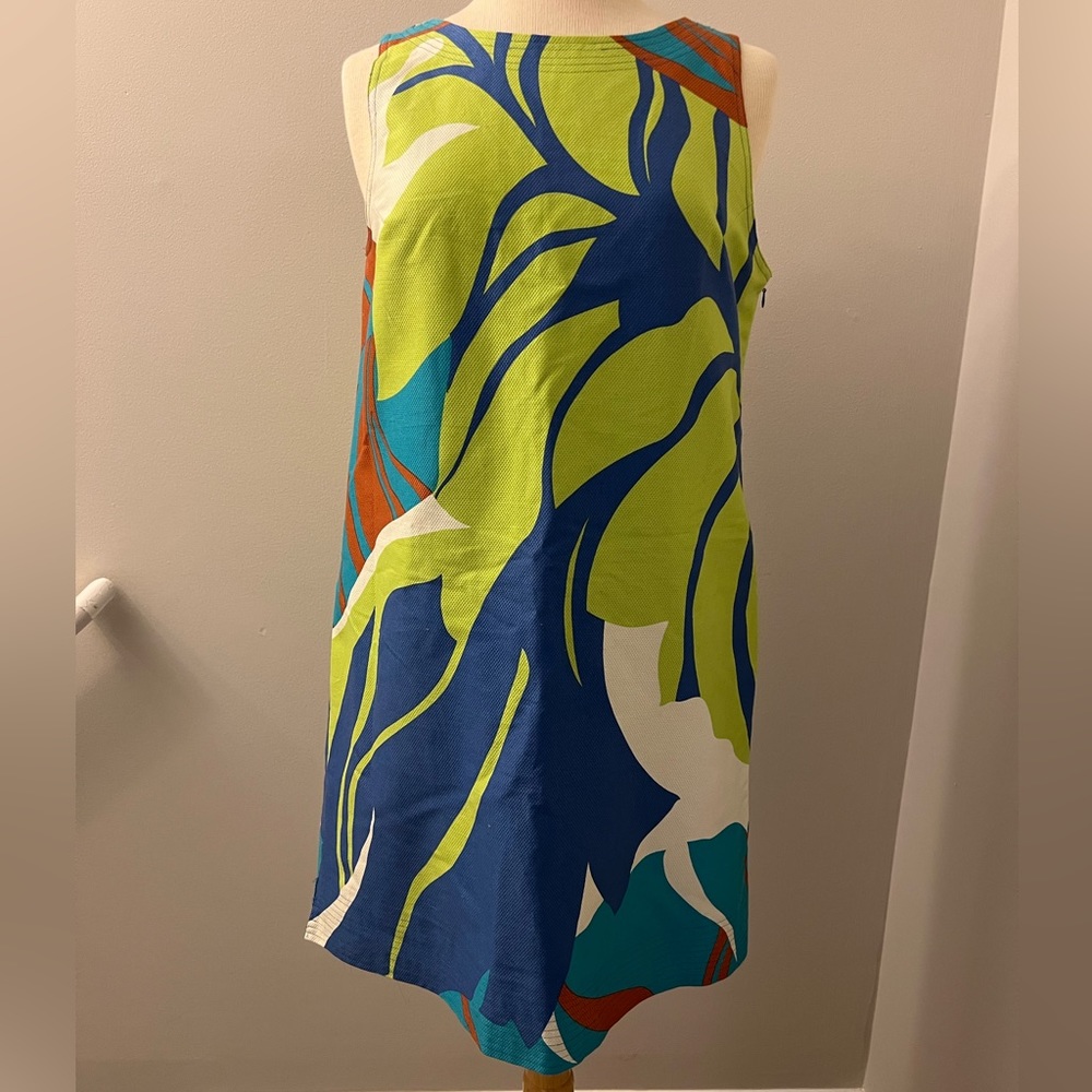 Harold’s Mod 60s Style Block Color Floral Cut Out… - image 1